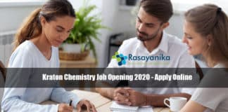 Kraton Chemistry Job Opening 2020 - Apply Online