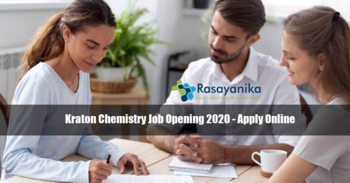 Kraton Chemistry Job Opening 2020 - Apply Online