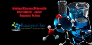 Madurai Kamaraj University Recruitment - Junior Research Fellow