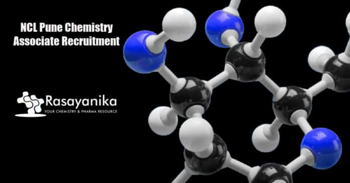 NCL Pune Chemistry Associate Recruitment - Application Details