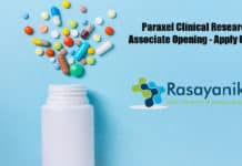 Paraxel Clinical Research Associate Opening - Apply Online