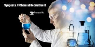 Syngenta Jr Chemist Recruitment 2020 - Apply Online