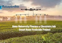 Anna University Pharma & Chemistry Job - Applications Invited