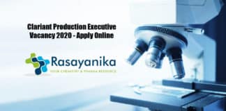 Clariant Production Executive Vacancy 2020 - Apply Online