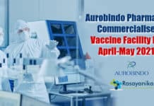 Commercializing COVID-19 vaccine facility