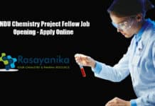 GNDU Chemistry Project Fellow Job Opening - Apply Online