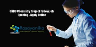 GNDU Chemistry Project Fellow Job Opening - Apply Online