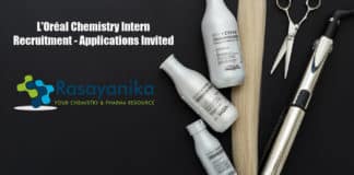 L'Oréal Chemistry Intern Recruitment - Applications Invited