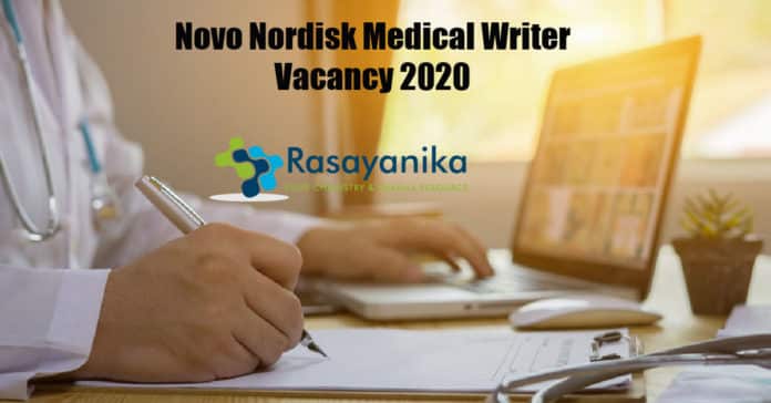 Novo Nordisk Medical Writer Vacancy 2020 - Apply Online