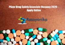 Pfizer Drug Safety Associate Vacancy 2020 - Apply Online