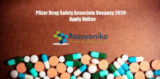 Pfizer Drug Safety Associate Vacancy 2020 - Apply Online