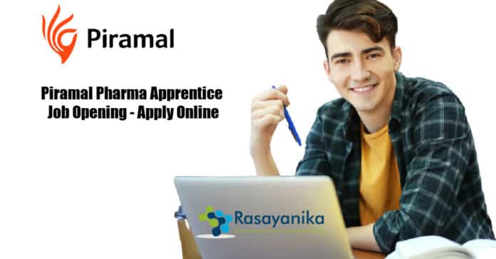 Piramal Pharma Apprentice Job Opening - Apply Online