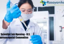 USP Scientist Job Opening - U.S. Pharmacopeial Convention