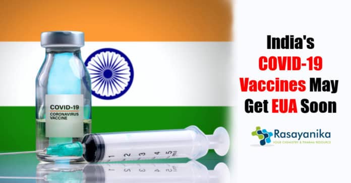 India may get EUA for COVID-19 vaccines