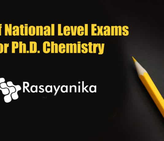 PhD Chemistry National Exams