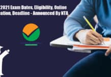 GPAT 2021 Exam Dates, Eligibility, Online Application, Deadline - Announced By NTA