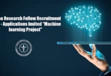 IIT Goa Research Fellow Recruitment 2020 - Applications Invited