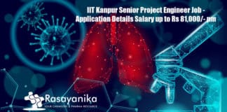IIT Kanpur Senior Project Engineer Job - Application Details