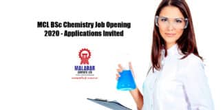 MCL BSc Chemistry Job Opening 2020 - Applications Invited