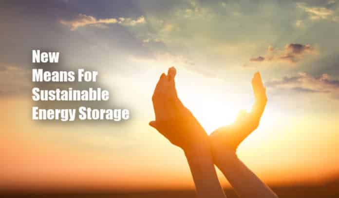 Material store solar energy