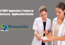 SCTIMST Apprentice Trainee in Pharmacy - Application Details