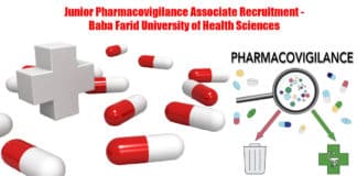 Junior Pharmacovigilance Associate Recruitment - Baba Farid University of Health Sciences