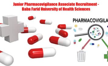 Junior Pharmacovigilance Associate Recruitment – Baba Farid University of Health Sciences Junior Pharmacovigilance Associate Recruitment - Baba Farid University of Health Sciences