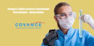 Covance Safety Science Coordinator Recruitment - Apply Online
