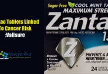 Zantac linked to cancer risk