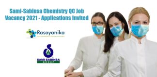 Sami-Sabinsa Chemistry QC