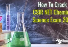 CSIR NET Chemical Science Exam 2021