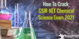 CSIR NET Chemical Science Exam 2021