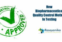 New biopharmaceutical quality control method