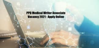 PPD Medical Writer Associate Vacancy 2021 - Apply Online