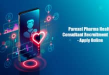 Parexel Pharma Health Consultant Recruitment 2021 - Apply Online