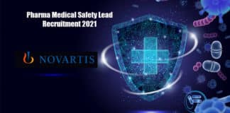 Pharma Medical Safety Lead Recruitment 2021 - Novartis