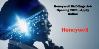 Honeywell R&D Engr Job Opening 2021 - Apply Online