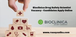 Bioclinica Drug Safety Scientist Vacancy - Candidates Apply Online
