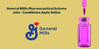 General Mills Pharmaceutical Science Jobs - Candidates Apply Online