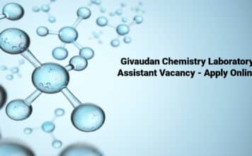 Givaudan Chemistry Laboratory Assistant Vacancy – Apply Online Givaudan Chemistry Laboratory Assistant Vacancy - Apply Online