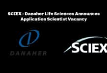 SCIEX - Danaher Life Sciences Announces Application Scientist Vacancy