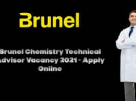 Burnel Chemistry Technical Advisor Vacancy 2021 - Apply Online (1)