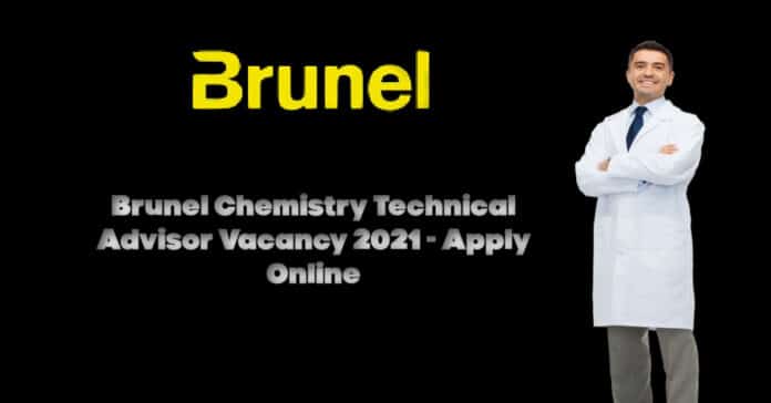 Burnel Chemistry Technical Advisor Vacancy 2021 - Apply Online (1)