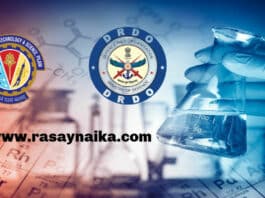 Chemical Science Job Vacancy Under Govt. of India DRDO Sponsored Project