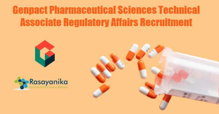Genpact Pharmaceutical Sciences Job