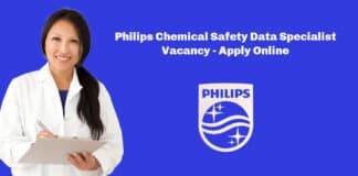 Philips Chemical Safety Data Specialist Vacancy - Apply Online