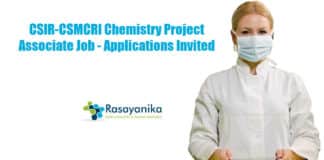 CSIR-CSMCRI Chemistry Project