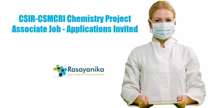 CSIR-CSMCRI Chemistry Project