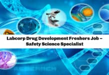 Labcorp Drug Development Freshers Job – Safety Science Specialist