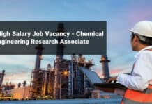 MNIT High Salary Job Vacancy - Chemical Engineering Research Associate